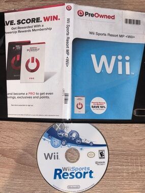 Wii Sports Resort Nintendo Wii 2009 Used  Disc Only-Tested Works